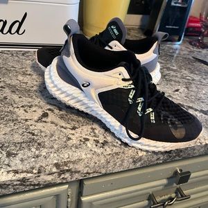 Asics Womens Microflux Fitness Workout Trainers Running Shoes Sneakers 8